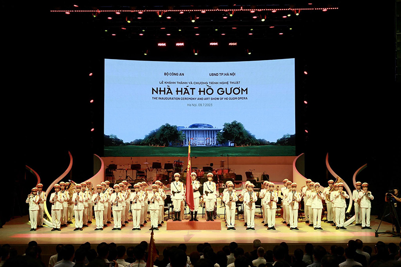 Hà Nội khánh thành Nhà hát Hồ Gươm, ứng dụng công nghệ tân tiến hàng đầu thế giới